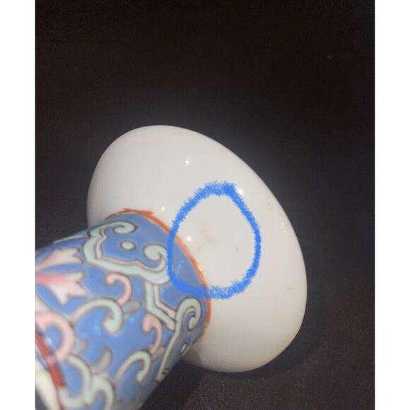 Heygill and H.F.P Oriental 2 Candle Holders Made in Macau One of a Kind RARE ORG - Picture 7 of 16